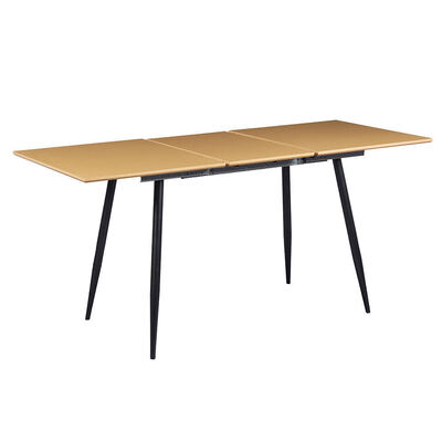 Cheap Wholesale Minimalista Desdobrável Mesa de Jantar Mobiliário de Sala de Jantar Casa Cozinha Madeira Moderna Mesa de Jantar Extensível