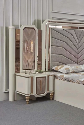 Projeto moderno material do plutônio do MDF da madeira da mobília de Ashley Little Decor Bedroom Sets