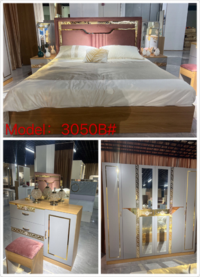 ODM durável do conjunto simples completo ajustável luxuoso da mobília dos grupos de quarto