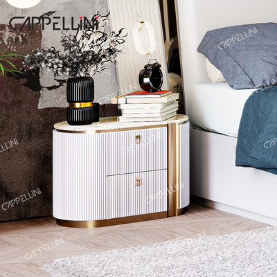 Vila moderna de madeira branca de tamanho King Bedroom Sets Casa Dupla Rainha Luxury Madeira Full Bedroom Furniture Set