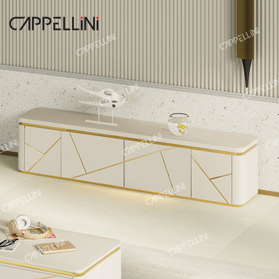 Moderno Design Madeira Sala de estar Tv Gabinete Armazenamento Casa Móveis de luxo Estilo Madeira MDF TV Stands