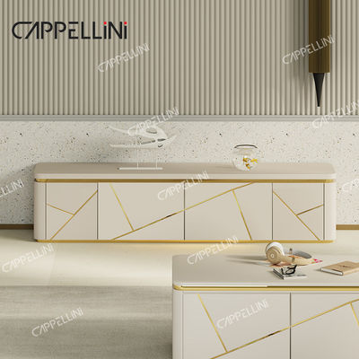 Moderno Design Madeira Sala de estar Tv Gabinete Armazenamento Casa Móveis de luxo Estilo Madeira MDF TV Stands