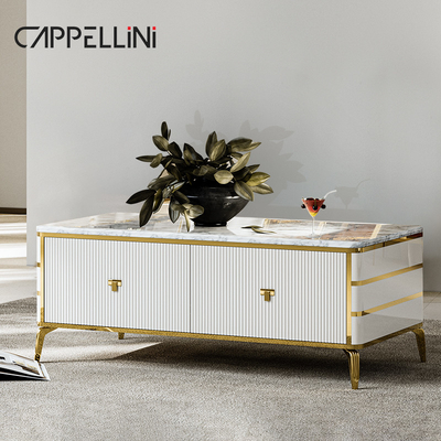 Nordic Design Branco Luxury Madeira Centro de Mesa Conjunto Casa Móveis Baratos Grande Sala de estar Moderna Mesa de Café de Madeira