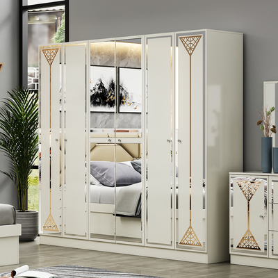 Novo Design Varejo de Quartos de Cama Dupla de Madeira Luxo Casa Armazém de Madeira Barata King Size Móveis Modernos Quartos de Cama