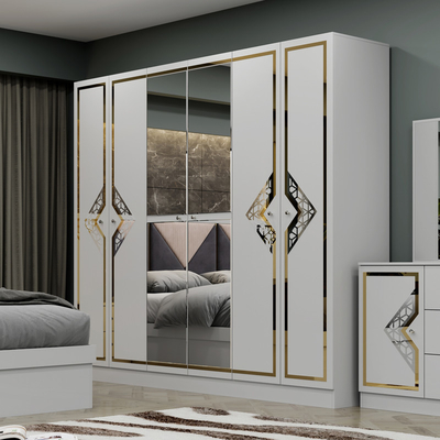 Quadro de madeira de alta qualidade Modern King Size Cama Dupla Casa Suíte Rainha Full Luxury Turco Mobiliário de madeira
