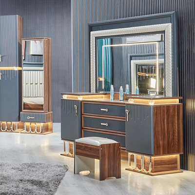 Alta Qualidade Moderna Madeira King Size Cama Dupla Deca de Couro Cabeçalho Madeira Luxo Casa Mobiliário Quartos