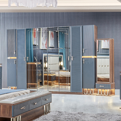 Alta Qualidade Moderna Madeira King Size Cama Dupla Deca de Couro Cabeçalho Madeira Luxo Casa Mobiliário Quartos