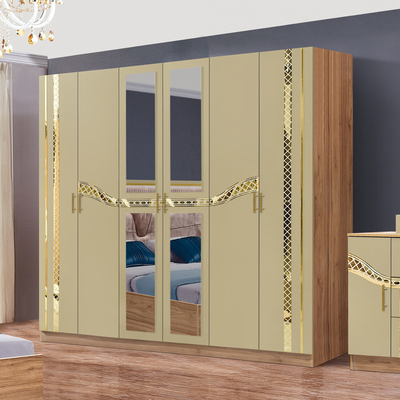 2025 Full King Size Madeira Turco conjunto de móveis de quarto Quadro de madeira Casa de cama dupla barato Luxo conjunto de quarto móveis