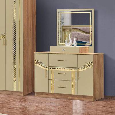 2025 Full King Size Madeira Turco conjunto de móveis de quarto Quadro de madeira Casa de cama dupla barato Luxo conjunto de quarto móveis