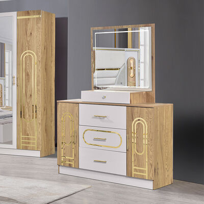 Foshan Wholesale King Size Bedroom Sets Furniture Wood Double Bed Modern Luxury Wooden Frame Full Home Bedroom Furniture Set