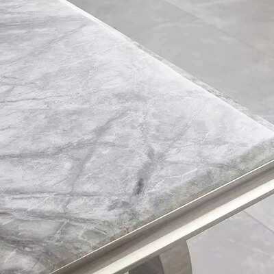 Tabela de jantar de madeira de luxo de estilo real europeu Tabela de jantar e cadeiras de luxo de metal de estilo real turco Set de 6 lugares Furniet 8 cadeiras de 8 lugares Casa Mobiliário Sala de jantar Grande mesa de jantar de madeira clássica