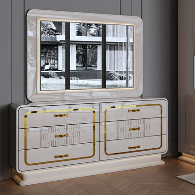 Modern Luxury Royal Complete Bedroom Sets Madeira King Size Quarto Casa Quarto Dormitório Duplo Quadro de Madeira