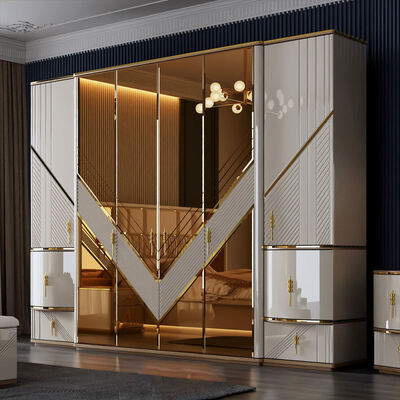 Conjuntos de Quarto de Luxo Completos Turcos por Atacado, Armazenamento Doméstico, Cama de Casal, Estrutura de Madeira, Tamanho King, Conjunto de Mobiliário de Quarto Moderno