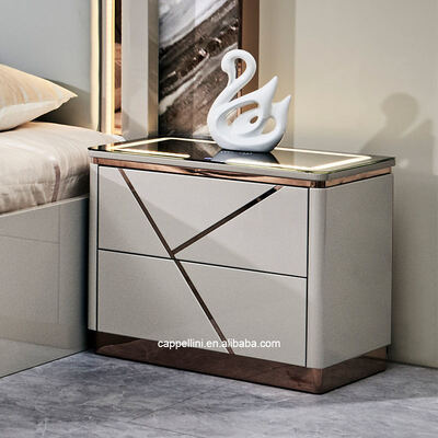 Casa Simples Quadro de Madeira Duplo Cama Real de Couro Moderna Madeira de Luxo Full Queen Size Conjunto de Móveis de Quarto