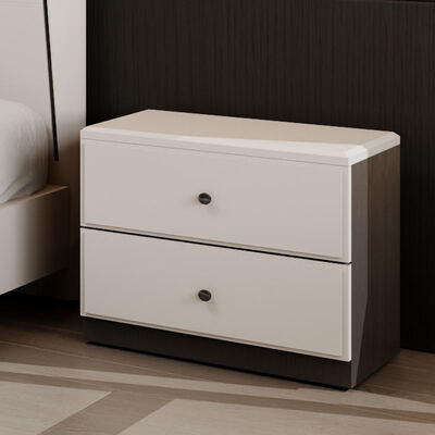 Set de quarto minimalista moderno King Size completo em madeira clássica com armazenamento aconchegante Suíte de mobiliário de quarto de luxo