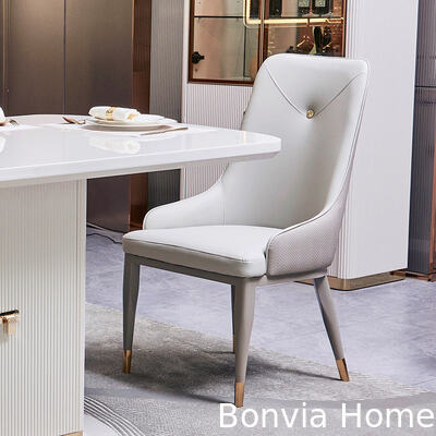 Modernos conjuntos de sala de jantar de luxo de madeira branca 6 lugares Completo mobiliário para casa Armazenamento Grande conjunto de mesa e cadeiras de madeira