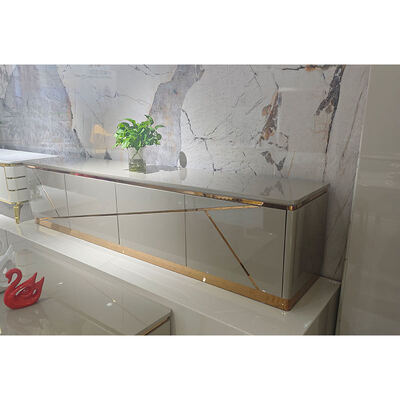 Moderno Design Madeira Sala de estar Tv Gabinete Armazenamento Casa Móveis de luxo Estilo Madeira MDF TV Stands