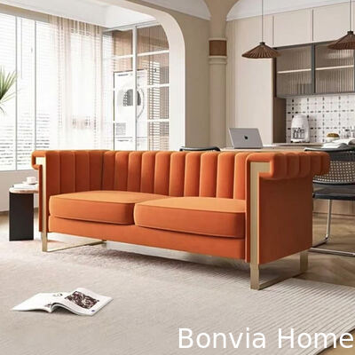 Conjunto de sofá seccional de luxo para sala de estar, móveis de couro modular de 3, 2, 1 lugares, design moderno