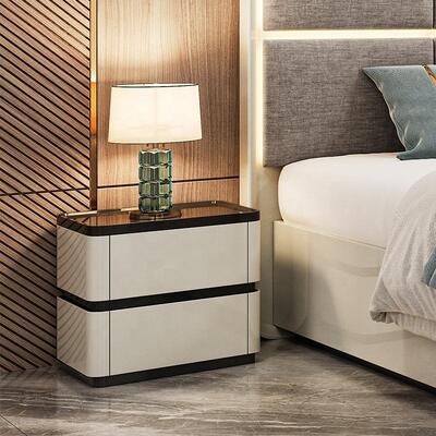 Chambre a coucher completo conjuntos de quarto luxo iluminado cabeceira king size cama quadro madeira duplo moderno conjunto móveis do quarto