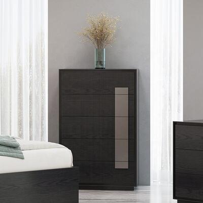 Minimalista King Size Cama Luxury Bedroom Sets Hotel Apartamento Armazém de madeira Mobiliário moderno de quarto conjunto com armário lateral