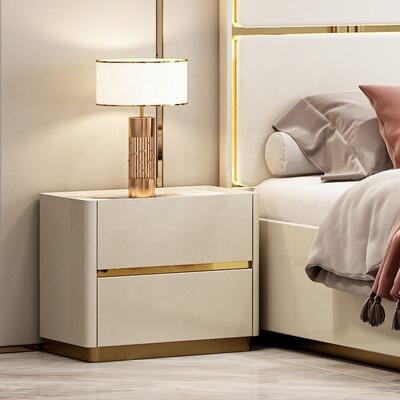 Locais de luxo leves Mobiliário de quarto moderno conjunto completo de quartos mobiliário quadro de madeira duplo de luxo king size conjunto de quarto