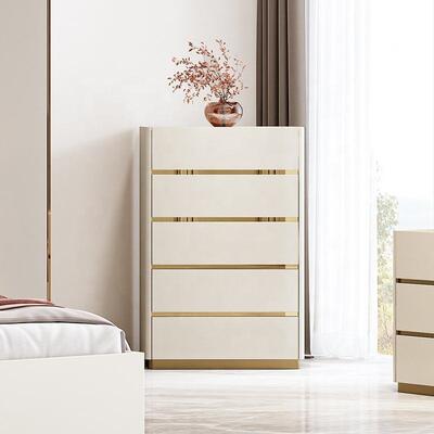 Locais de luxo leves Mobiliário de quarto moderno conjunto completo de quartos mobiliário quadro de madeira duplo de luxo king size conjunto de quarto
