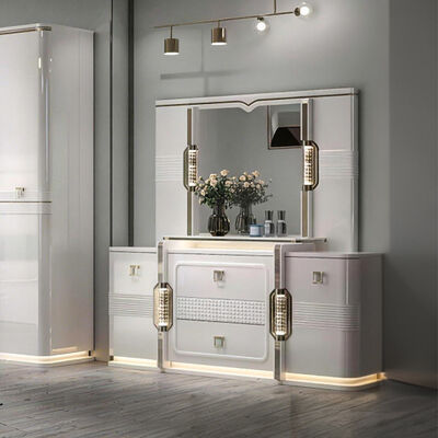 Ensembles De Chambre Couch king Size Luxury Bedroom Sets Home Double Bedroom Set de mobiliário de quarto moderno turco de madeira