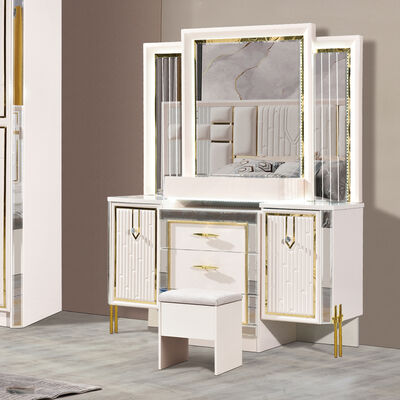 Bom preço mobiliário de quarto conjuntos de luxo italiano conjunto de quarto cabeça de couro