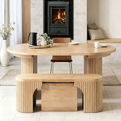 Nordic moderno extensível mesa de jantar dobrável topo de madeira móveis da sala de jantar minimalista madeira maciça dobrável conjunto de mesa de jantar