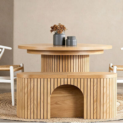 Nordic moderno extensível mesa de jantar dobrável topo de madeira móveis da sala de jantar minimalista madeira maciça dobrável conjunto de mesa de jantar