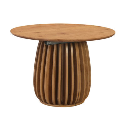 Modern Wooden Folding Expandable Dining Table Dining Room Furniture Nordic Home Restaurant Luxury Extendable Dining Table Set