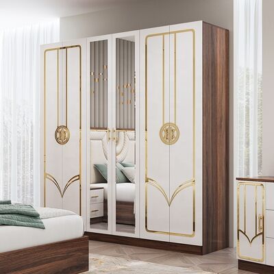 Conjunto de móveis de quarto turcos baratos por atacado da China, estrutura de madeira, cama de luxo king size, conjuntos de quarto modernos de luxo de casal e casal