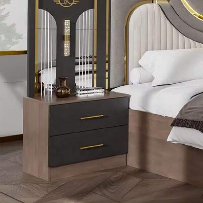 Conjunto Completo de Móveis Modernos Turcos para Quarto Atacado 5 Peças Cama King Size Estrutura de Madeira Móveis Domésticos Conjuntos de Quarto