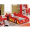 A mobília do quarto das crianças ajusta a cama de carro de corridas de madeira do MDF com armazenamento 2100mm
