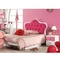 Mobília do quarto das meninas de Cappellini com a princesa Bed do rosa da mesa 1280*2050mm