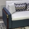 Dorminhoco secional dobrável Sofa Couch With Recliner 180cm