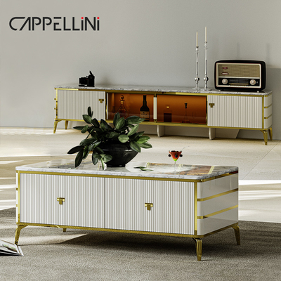 Nordic Design Branco Luxury Madeira Centro de Mesa Conjunto Casa Móveis Baratos Grande Sala de estar Moderna Mesa de Café de Madeira